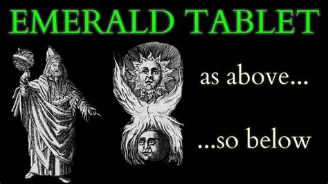 hermes trismegistus tablet|emerald tablet second verse.